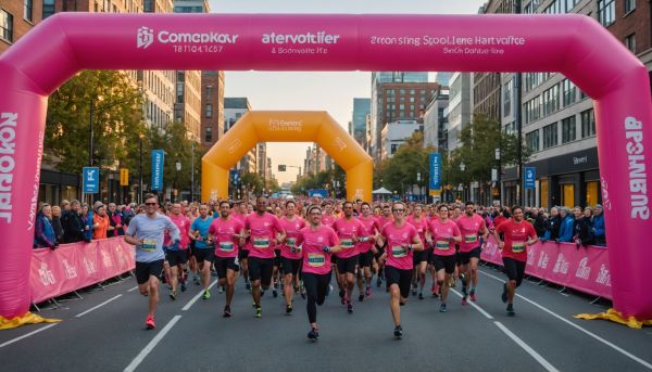 Comment lancer un défi sportif caritatif en ville