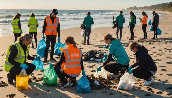 Les chantiers de nettoyage citoyen de nos plages