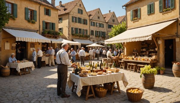 Les foires aux vins et aux fromages en région