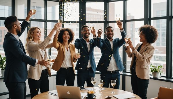 Pourquoi fêter les réussites stimule le travail