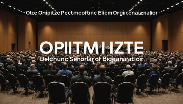 Organisation de séminaires et conférences : l'art de créer des souvenirs